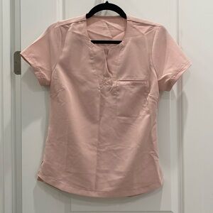 Jaanuu Scrub Top | Size XS | Blushing Pink